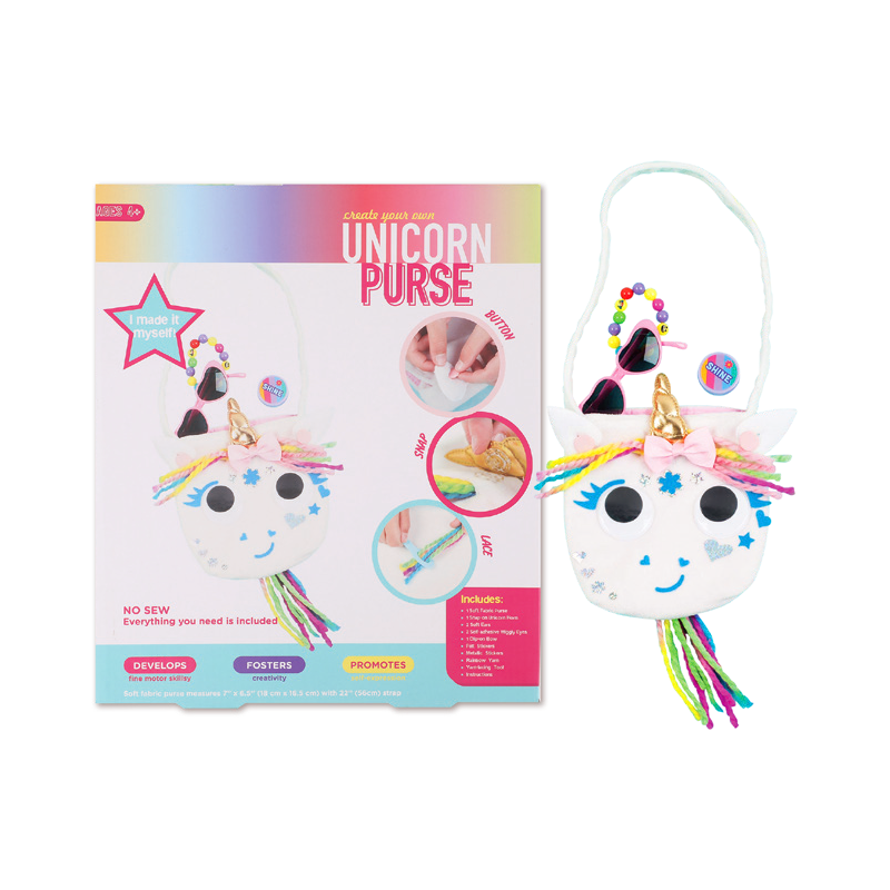 Sac à main licorne jouet créatif pour enfants