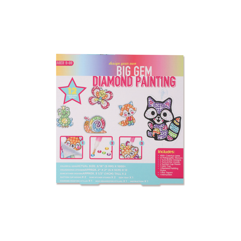 Big Gem Diamond peinture Enfants Jouet Créatif