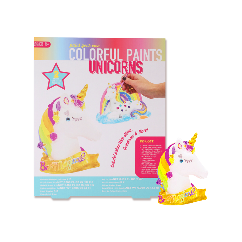 Peintures colorées Licornes Kids Creative Toy