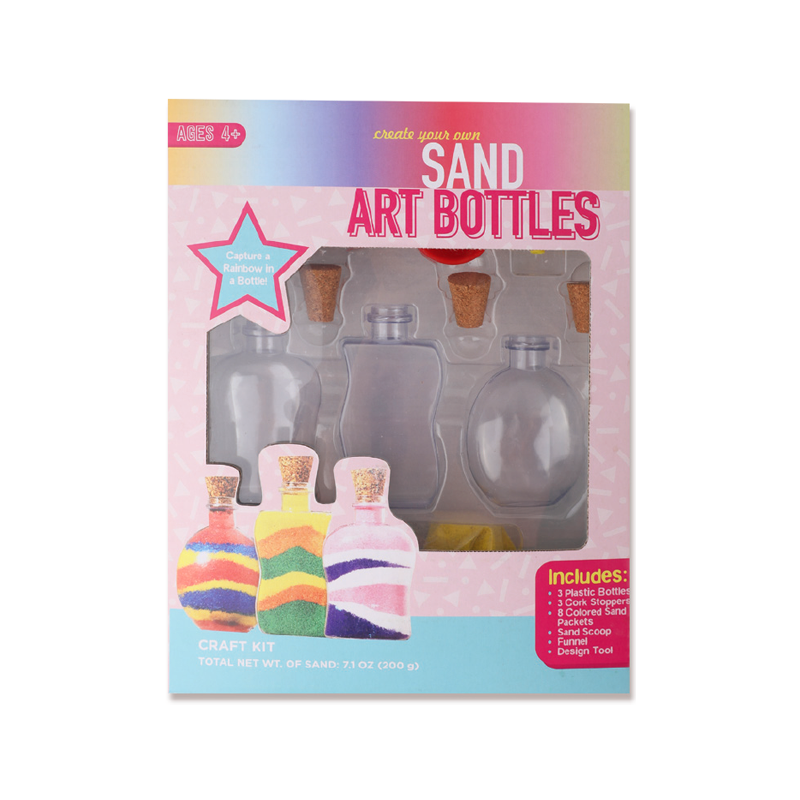 Bouteilles d'art de sable Jouet créatif pour enfants