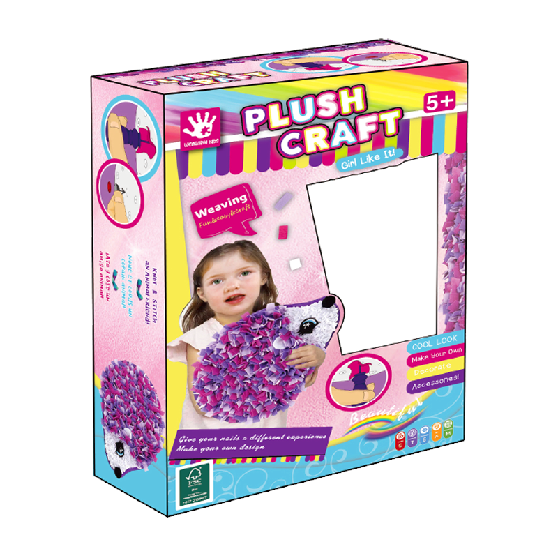 Kit de jouets à tricoter en peluche