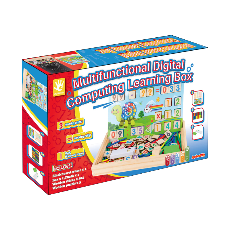 Kit de jouets de boîte d'apprentissage de l'informatique numérique multifonctionnelle