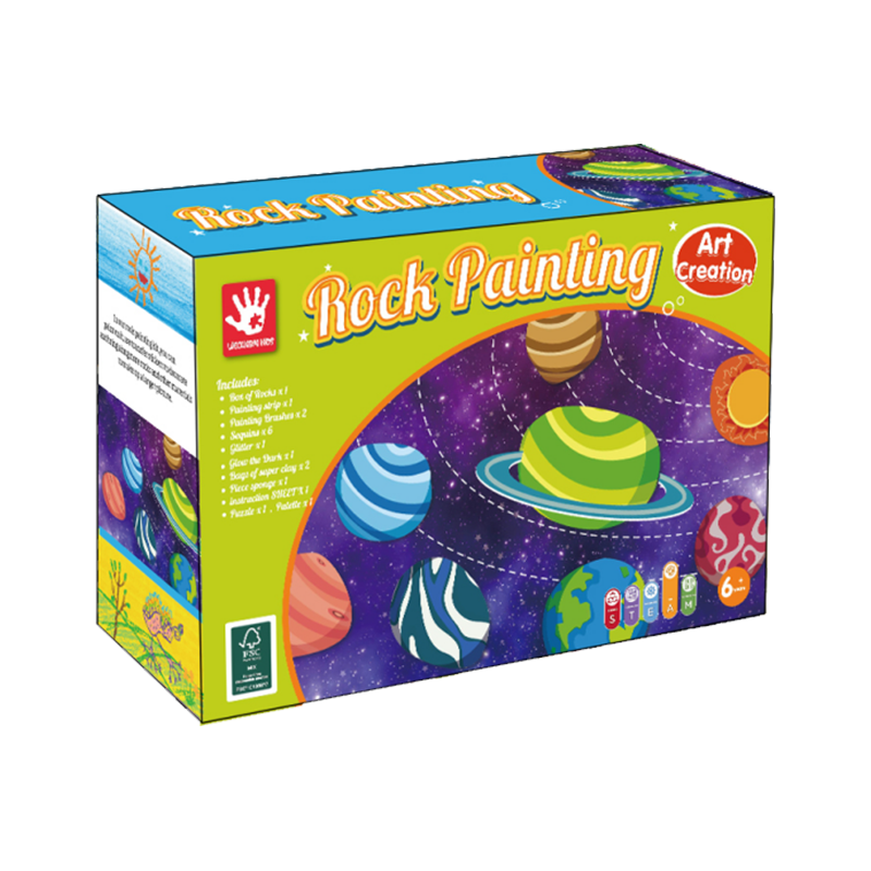 Kit de jouets de peinture rupestre