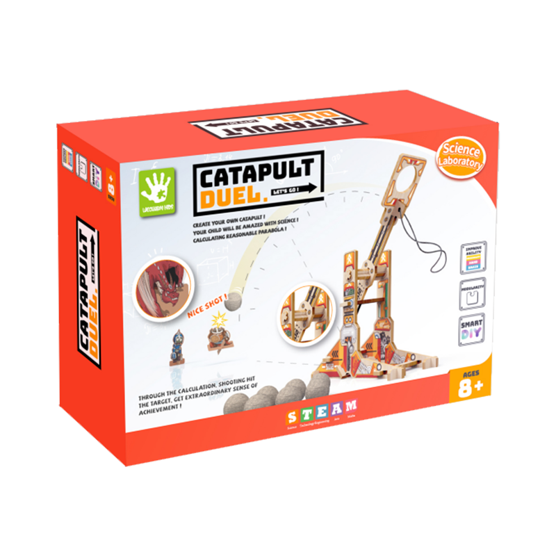 Kit de jouets duel de catapulte