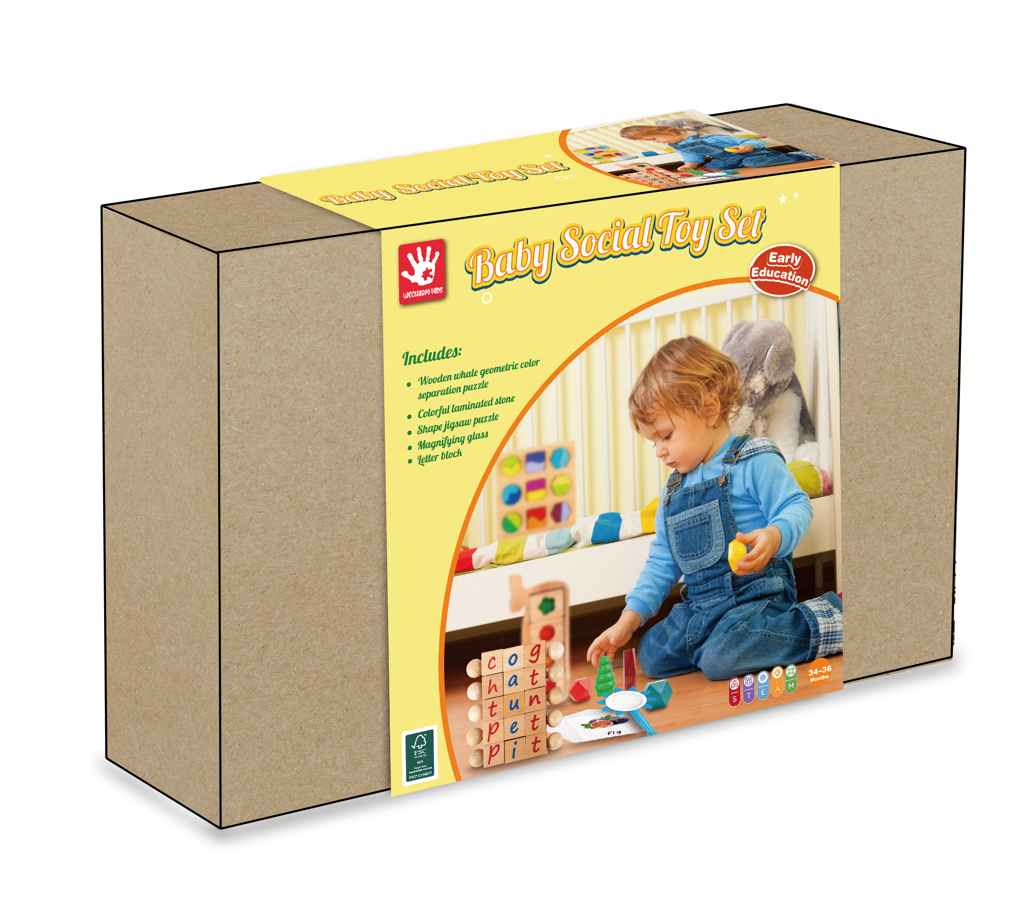 Ensemble de jouets Baby Social Early Edu