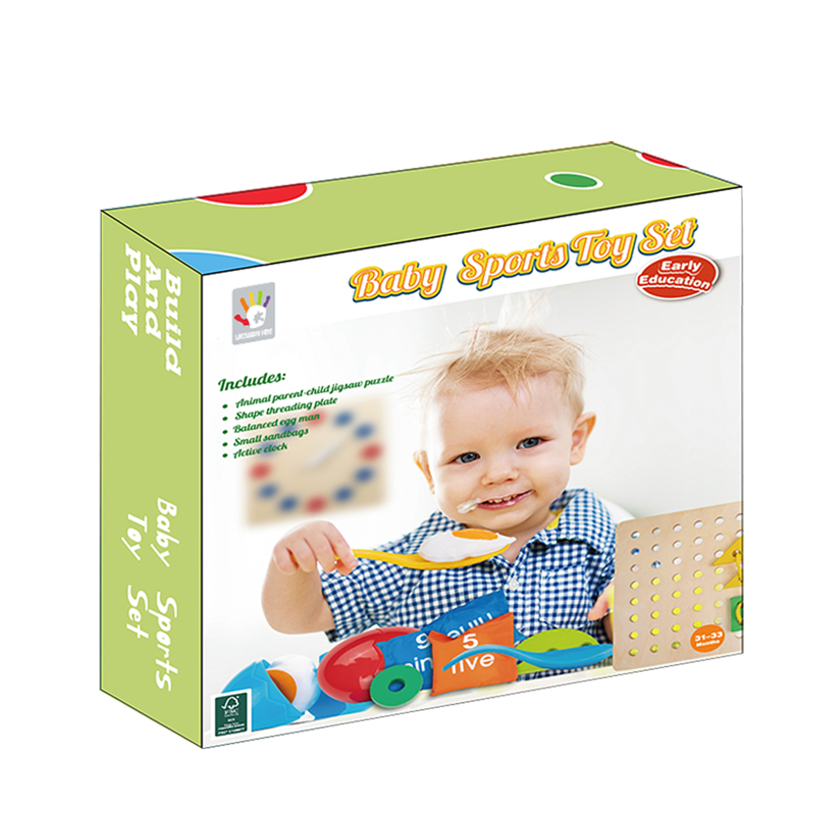 Ensemble de jouets de sport pour bébé